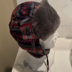 Warm Faux Fur Winter Hat